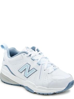New Balance Women’s 608 White and Light Blue Athletic Sneakers Size 7